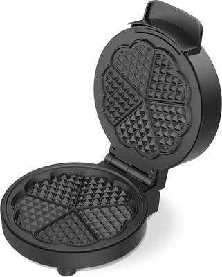 Вафельница BQ ST1010 (черный/сталь)