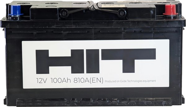 Автомобильный аккумулятор HIT R 810A / 6СТ-100 L5