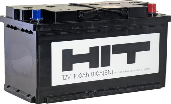 Автомобильный аккумулятор HIT R 810A / 6СТ-100 L5