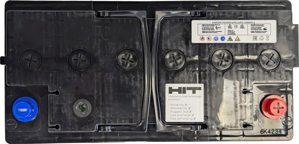 Автомобильный аккумулятор HIT R 810A / 6СТ-100 L5