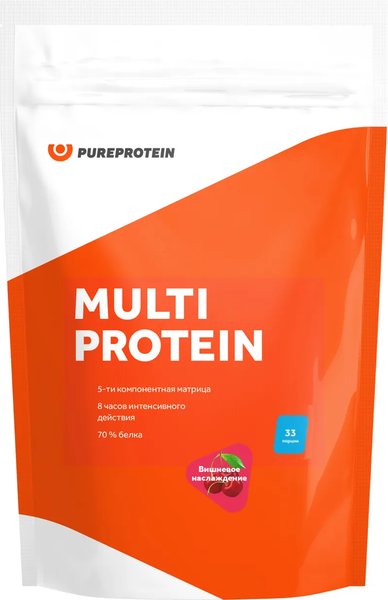 Протеин Pureprotein Мультикомпонентный Вишневое наслаждение - фото