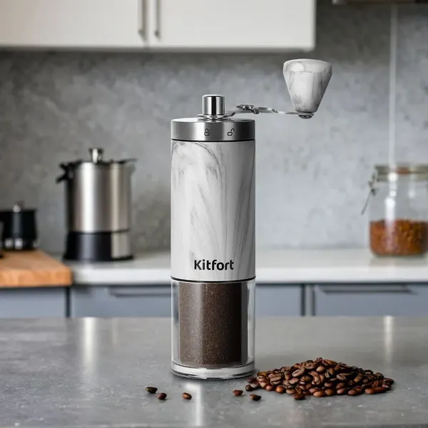 Кофемолка механическая Kitfort КТ-7471