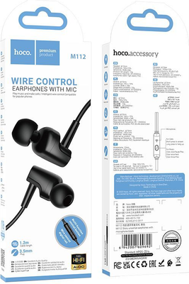 Наушники-гарнитура Hoco M112