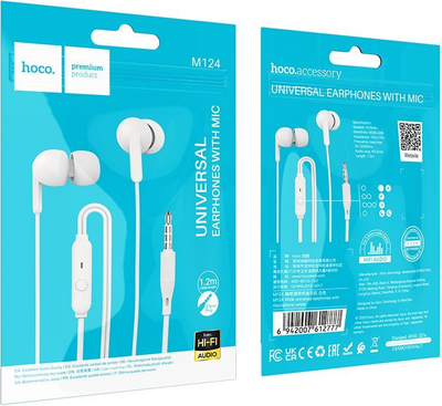 Наушники-гарнитура Hoco M124