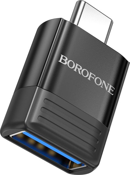 Адаптер Borofone BV18 USB в Type-C  - фото