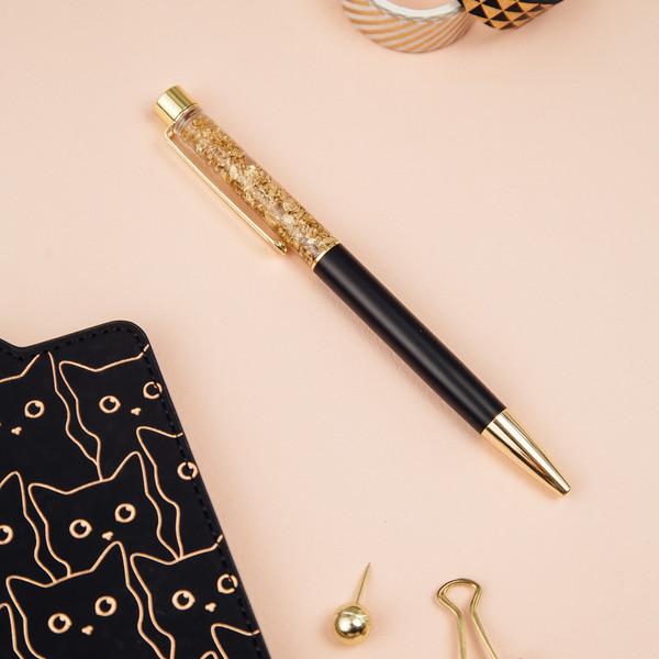 Ручка шариковая Meshu Gold Sand / MS_65908