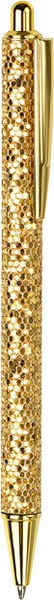Ручка шариковая Meshu Gold Shimmer / MS_89904 - фото