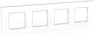 Рамка для выключателей и розеток Schneider Electric Unica MGU2.708.18 - фото