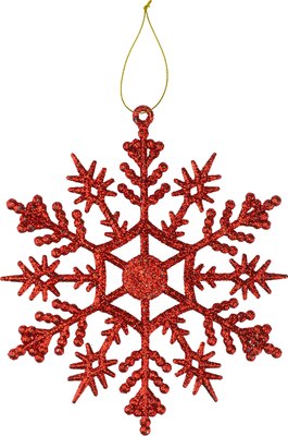 Набор елочных игрушек Miland Ажурные снежинки / НУ-8319