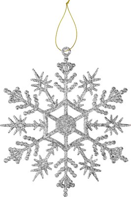 Набор елочных игрушек Miland Ажурные снежинки / НУ-8319