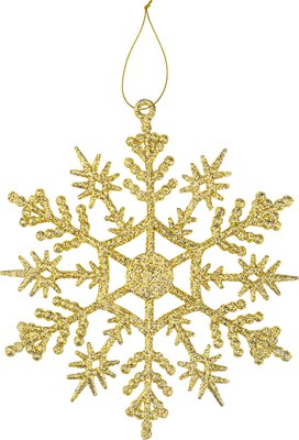 Набор елочных игрушек Miland Ажурные снежинки / НУ-8319