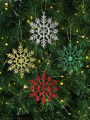 Набор елочных игрушек Miland Ажурные снежинки / НУ-8319