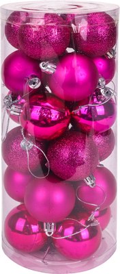 Набор шаров новогодних Miland Новогоднее настроение / НУ-5635 - фото