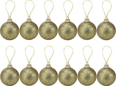 Набор шаров новогодних Miland Веселый праздник / НУ-0465