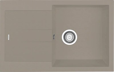 Мойка кухонная Longran Amanda AMG780.500 (трюфель) - фото