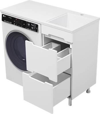 Тумба с умывальником Misty Байкал 40 / Э-Бай06040-022Я+5212100