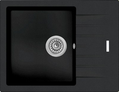 Мойка кухонная Longran Classic CLS650.500 (оникс) - фото
