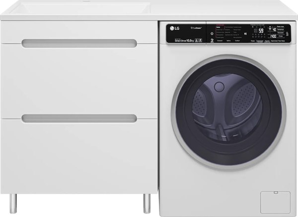 Тумба с умывальником Misty Байкал 70 / Э-Бай06070-022Я+5218130 - фото