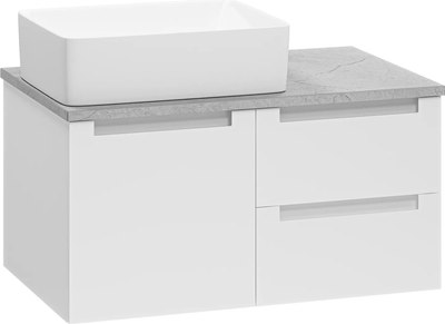 Тумба под умывальник Misty Cargo 80 / CAR-01080-011П2Я+MA01-80К