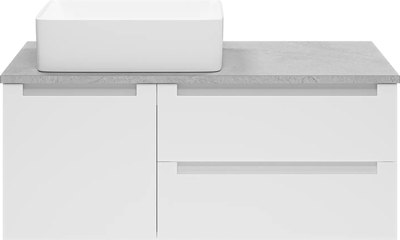 Тумба под умывальник Misty Cargo 100 / CAR-01100-011П2Я+MA01-100К