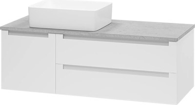 Тумба с умывальником Misty Cargo 120 / CAR-01120-011П2Я+MA01-120К+7050H-805 - фото