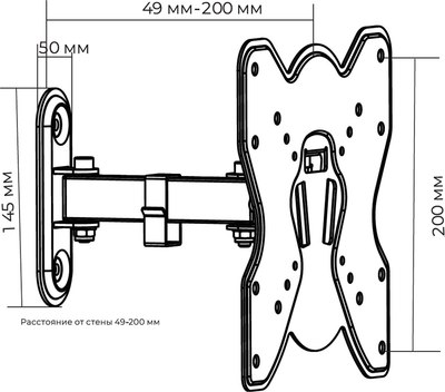 Кронштейн для телевизора Baff BPS 13-43