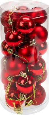 Набор шаров новогодних Miland Новогоднее настроение / НУ-3433 - фото