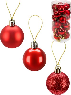 Набор шаров новогодних Miland Новогоднее настроение / НУ-3433