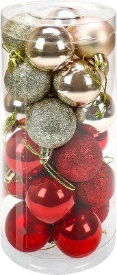 Набор шаров новогодних Miland Новогоднее настроение / НУ-3436 - фото