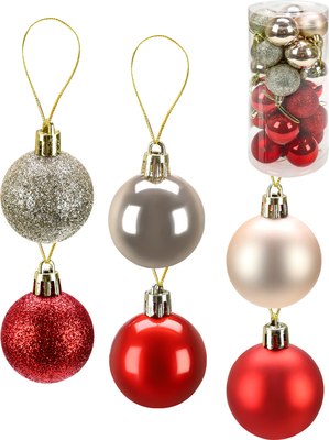 Набор шаров новогодних Miland Новогоднее настроение / НУ-3436