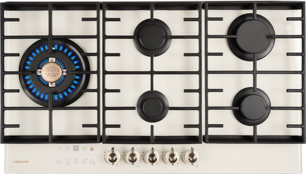 Газовая варочная панель Hiberg VM 9155 Y - фото