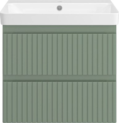 Тумба с умывальником Brevita Victory 60 / VIC-09060-0802Я+11060-KL - фото