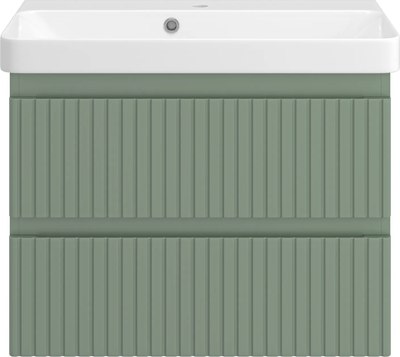 Тумба с умывальником Brevita Victory 70 / VIC-09070-0802Я+11070-KL - фото