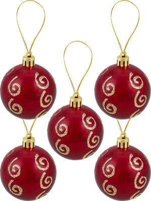 Набор шаров новогодних Miland С верхушкой / НУ-3606