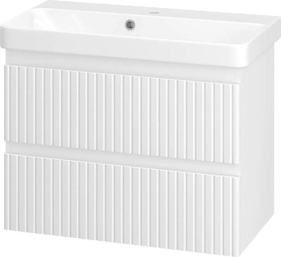 Тумба с умывальником Brevita Victory 70 / VIC-09070-0102Я+11070-KL - фото