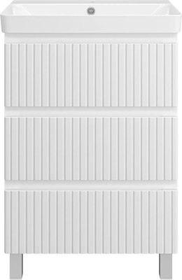 Тумба с умывальником Brevita Victory 60 / VIC-07060-0103Я+11060-KL - фото