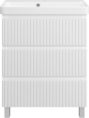 Тумба с умывальником Brevita Victory 70 / VIC-07070-0103Я+11070-KL - фото