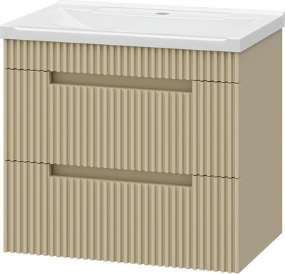 Тумба с умывальником Misty Ariana 60 / ARI-01060-03062Я+Р-Евв14060-Д - фото