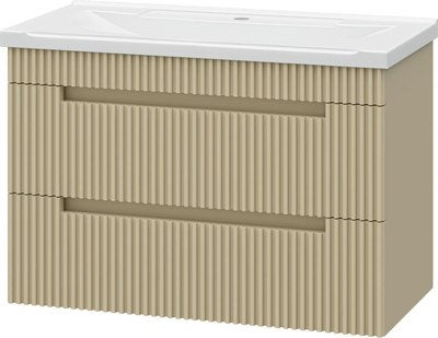 Тумба с умывальником Misty Ariana 80 / ARI-01080-03062Я+Р-Евв14080-Д - фото