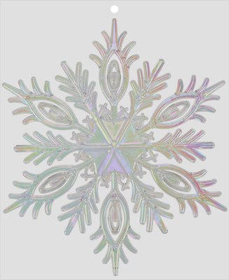 Елочная игрушка Miland Зимняя звезда / НУ-7465