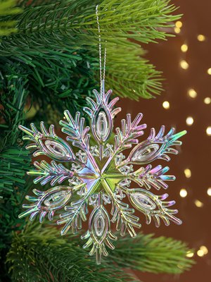 Елочная игрушка Miland Зимняя звезда / НУ-7465