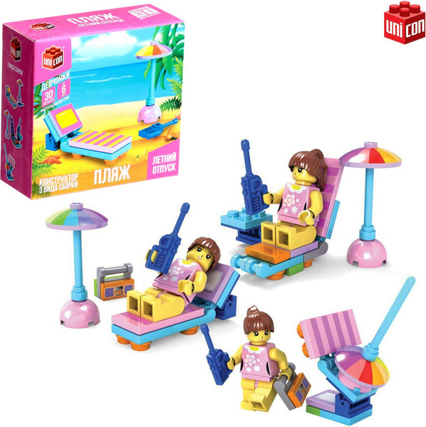 Конструктор Unicon Пляж TS20120A-2 / 1925741