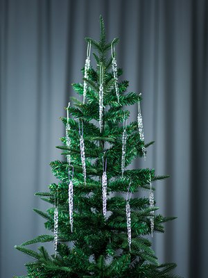 Набор елочных игрушек Miland Ледяные кристалы / НУ-9902