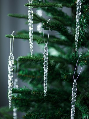 Набор елочных игрушек Miland Ледяные кристалы / НУ-9902