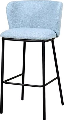 Стул барный Bergenson Bjorn Foggy / BB0000831 (голубая пудра) - фото