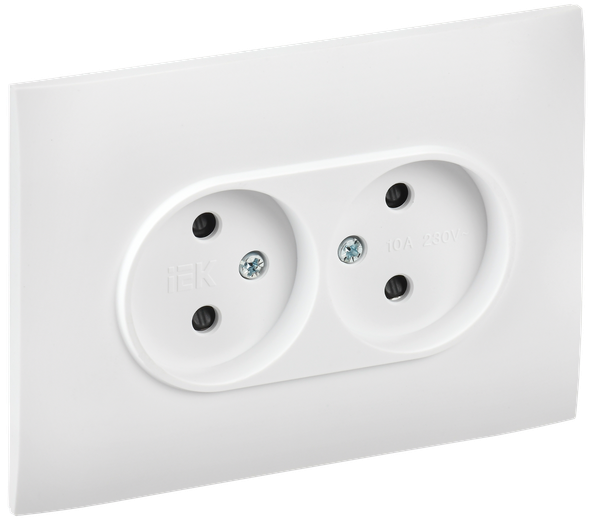 Розетка IEK Skandy SK-R23-10-K01-F - фото