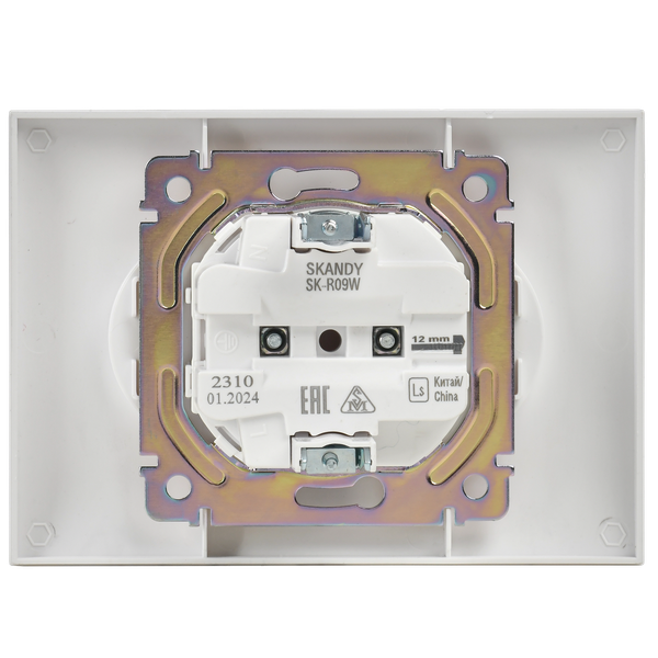 Розетка IEK Skandy SK-R23-10-K01-F