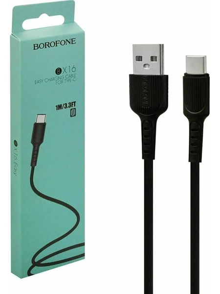 Кабель Borofone BX16 Easy AM-Type-C - фото