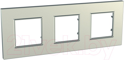 Рамка для выключателей и розеток Schneider Electric Unica MGU6.706.57 - фото