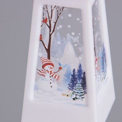 Ночник Risalux Снеговик и елка / 10494575